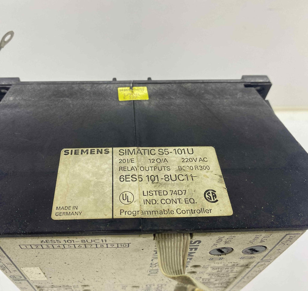 SIEMENS 6ES5 101-8UC11 PLC