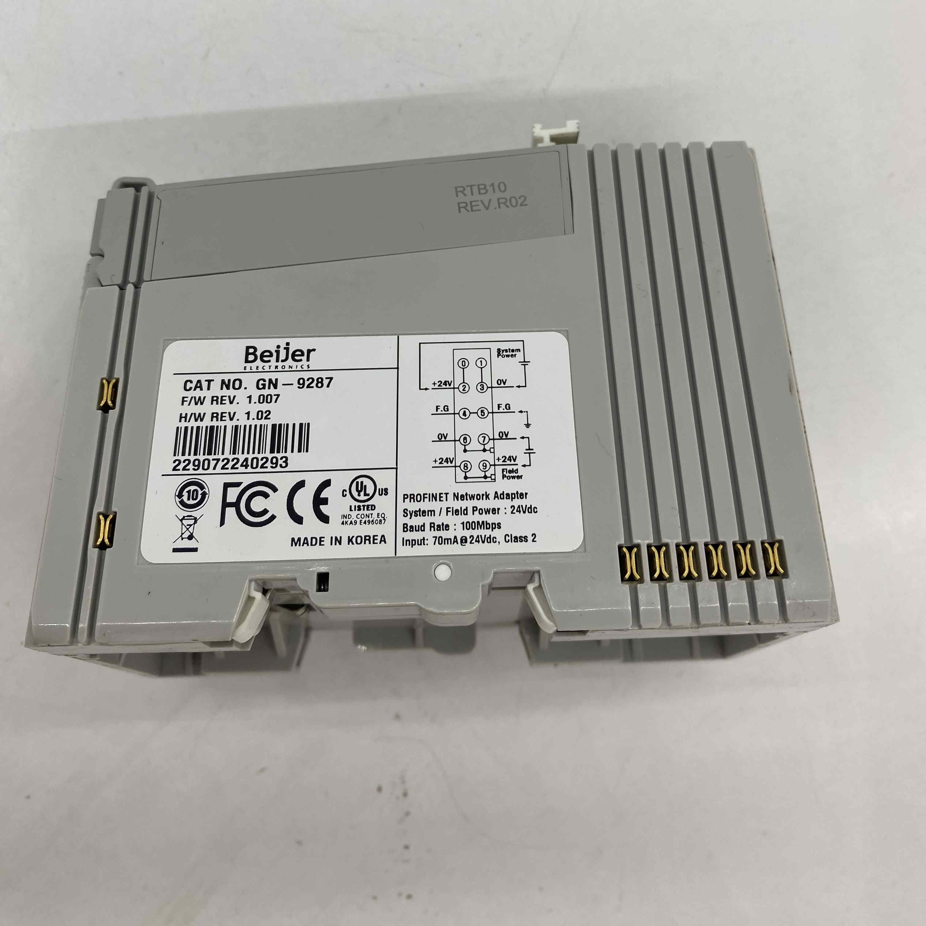 BEIJER PROFINET GN-9287 PLC
