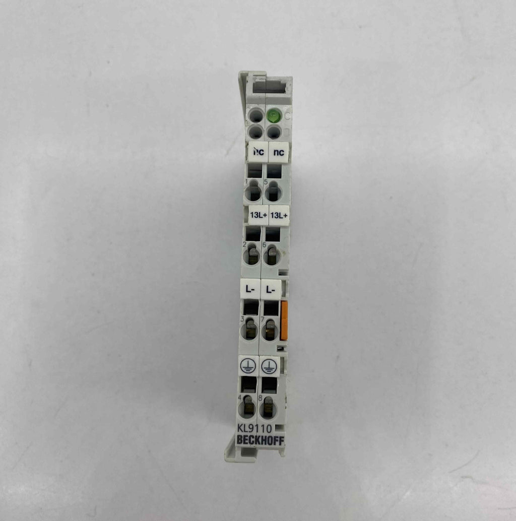BECKHOFF KL9110 POWER SUPPLY TERMINAL