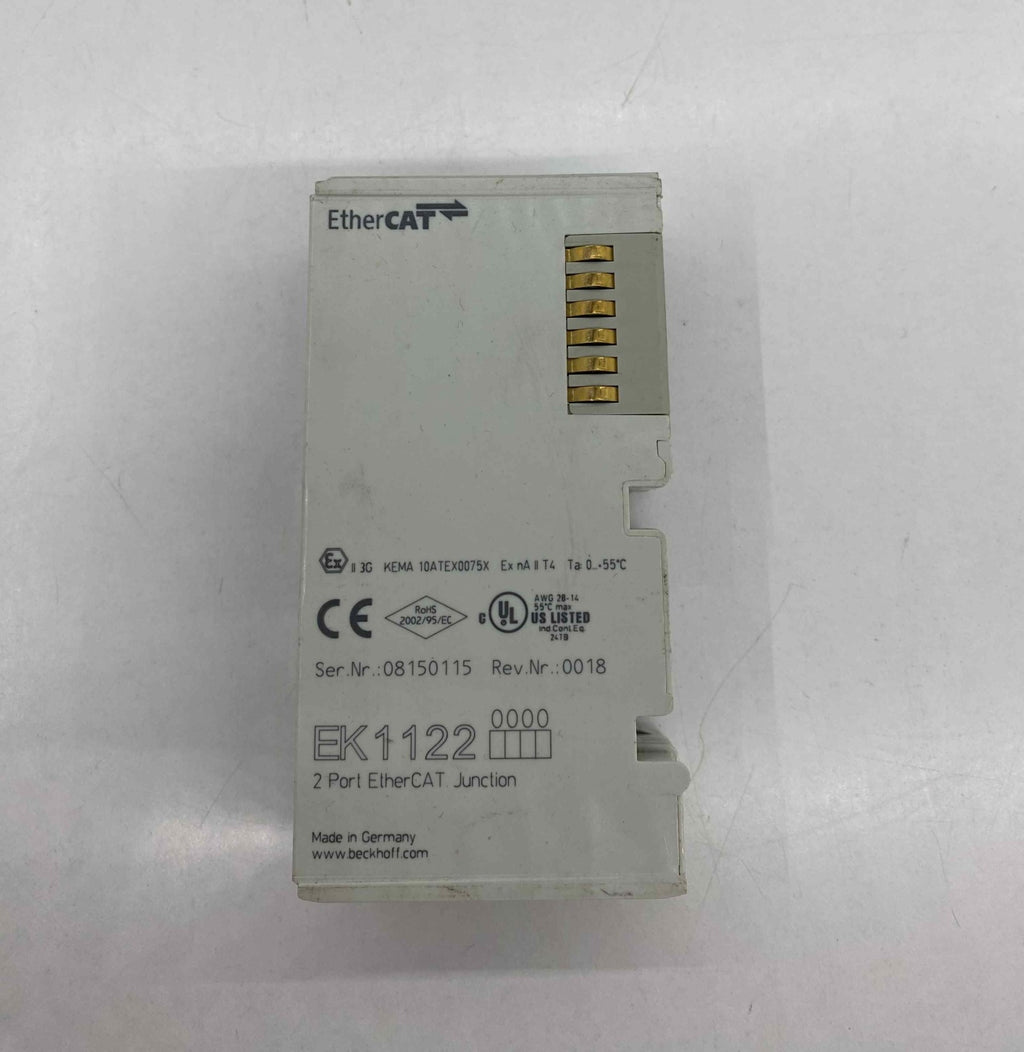 BECKHOFF EK1122 2-port EtherCAT junction