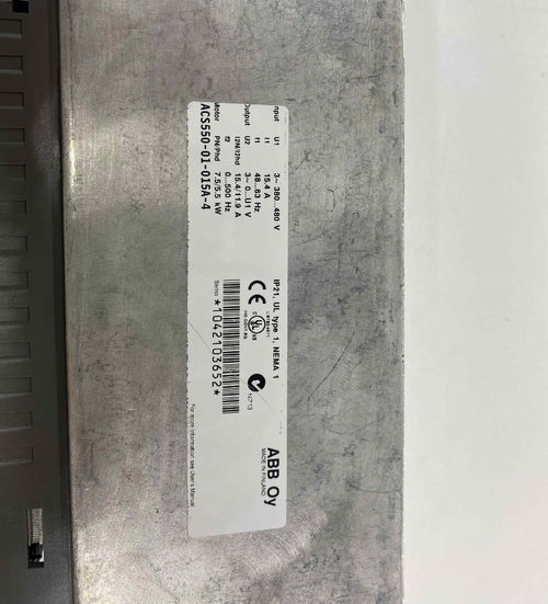 ABB ACS550-01-015A-4 SÜRÜCÜ