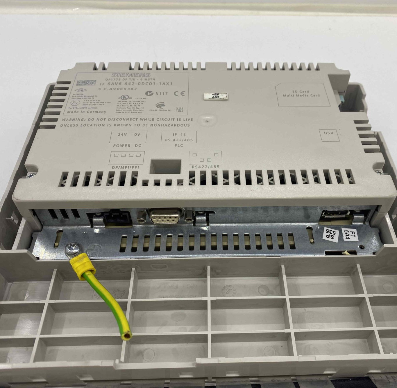 SIEMENS 6AV6 642-0DC01-1AX1 PANEL EKRAN