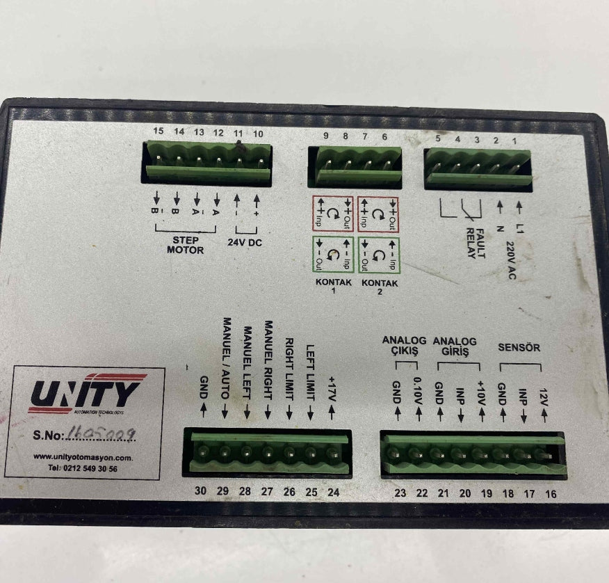 UNITY UEC01 KONTROL CIHAZI