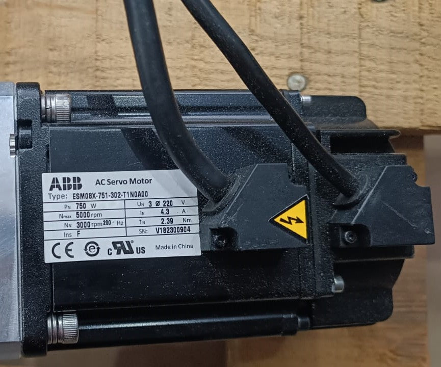 ABB ESM08X-751-302-T1N0A00 SERVO MOTOR