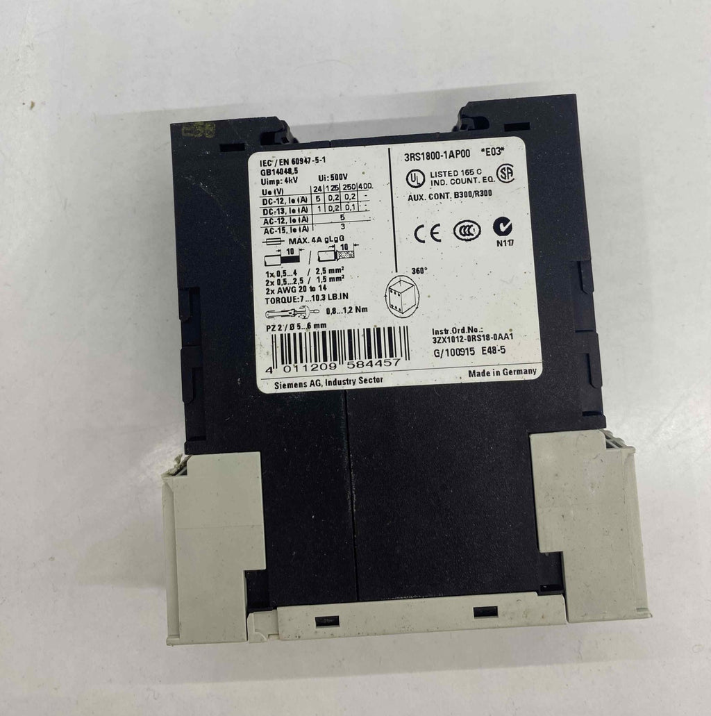 SIEMENS 3RS1800-1AP00 RÖLE