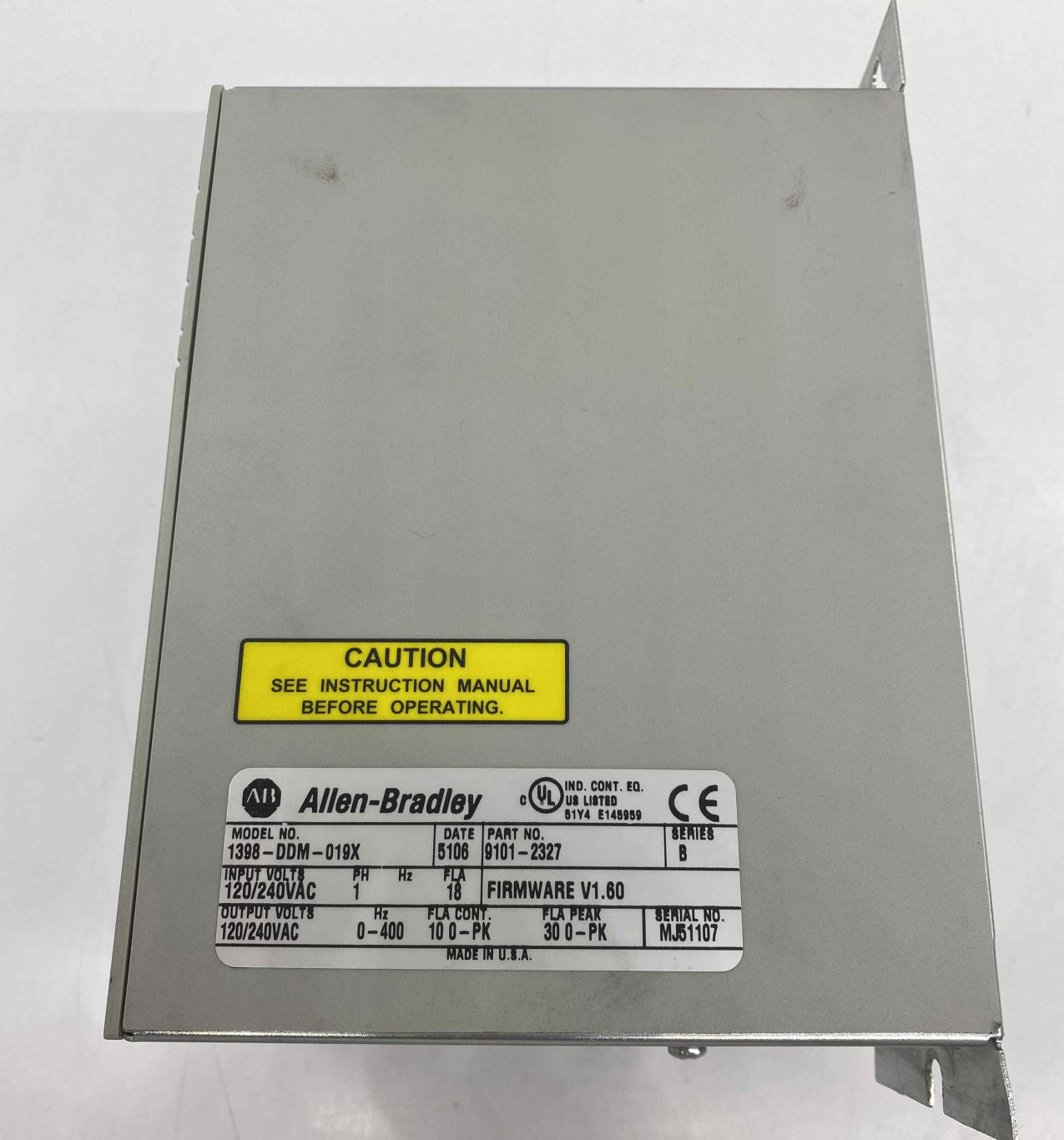 ALLEN-BRADLEY 1398-DDM-019X SERVO SÜRÜCÜ