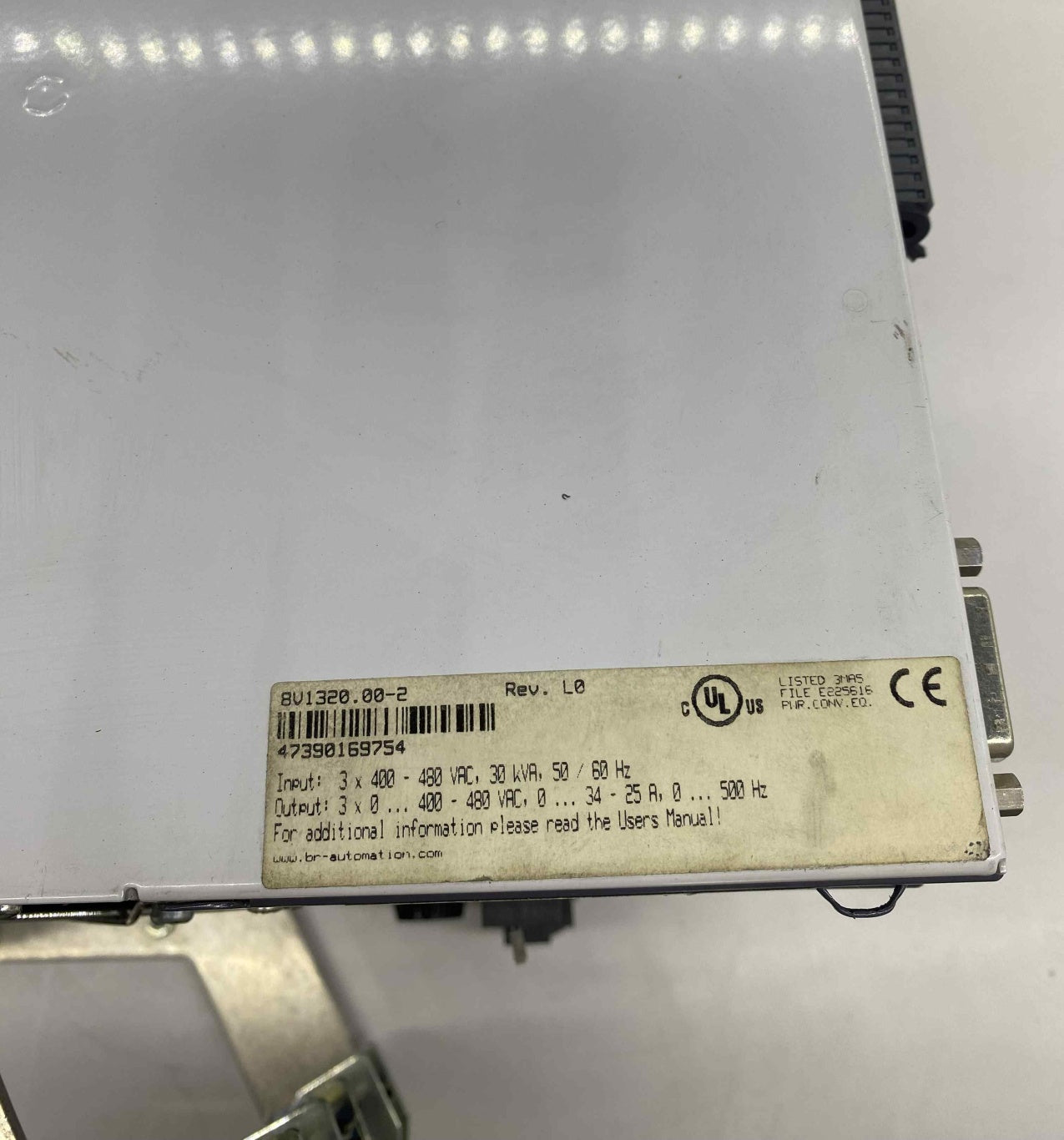B&R ACOPOS 1320 8V1320.00-2 SERVO SÜRÜCÜ
