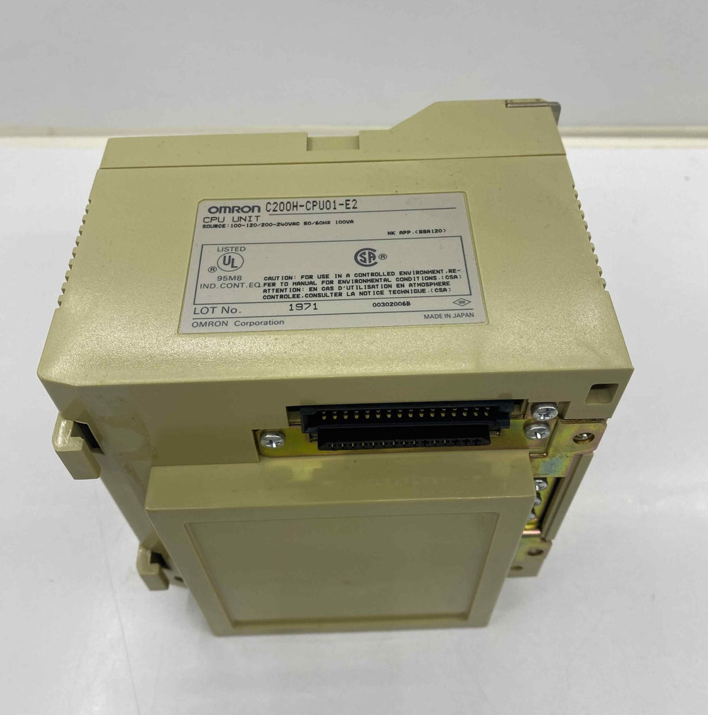 OMRON C200H-CPU01-E2 PLC