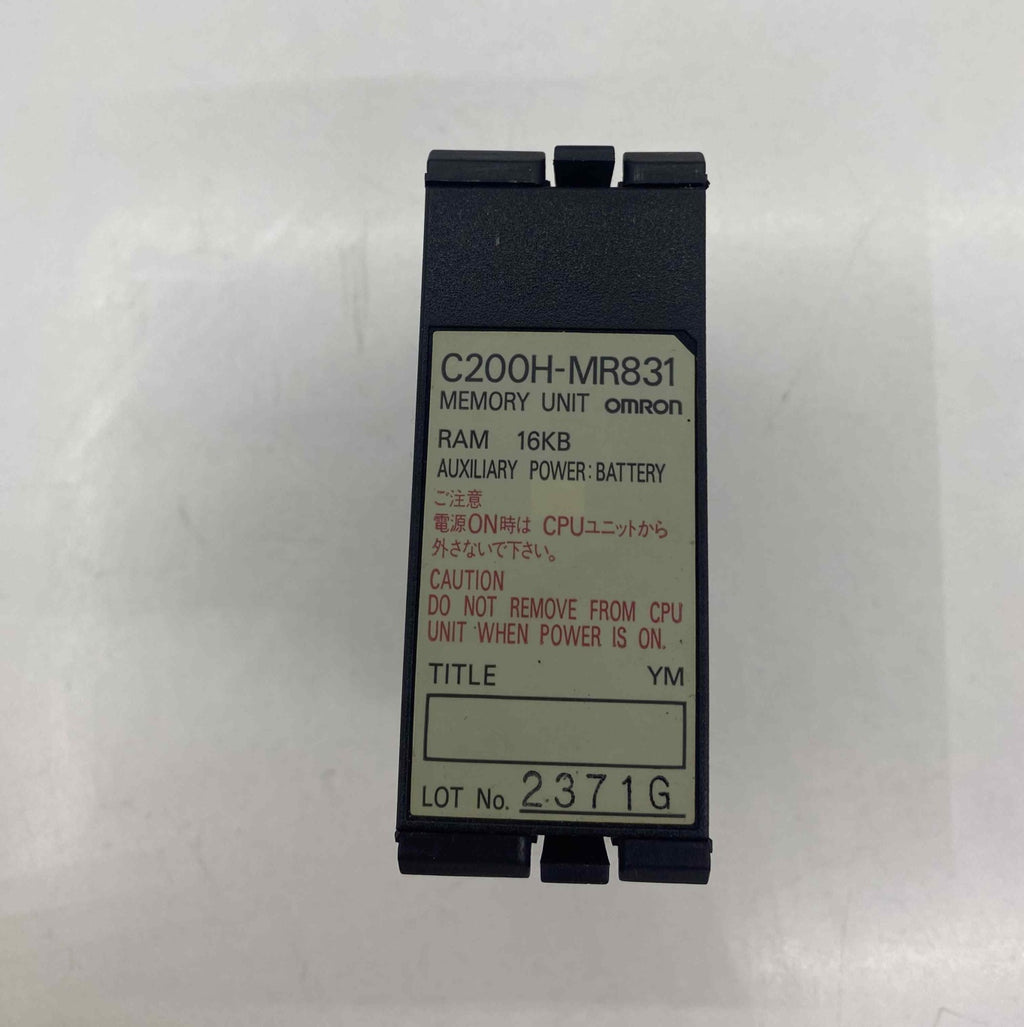 OMRON C200H-CPU01-E2 PLC