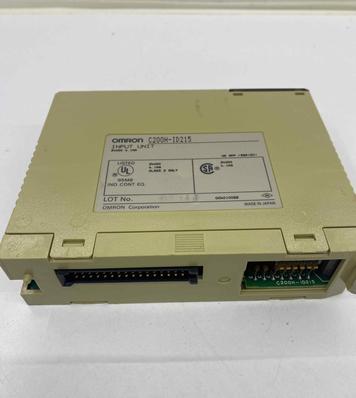 OMRON C200H-ID215 HIGH SPEED INPUT MODULE