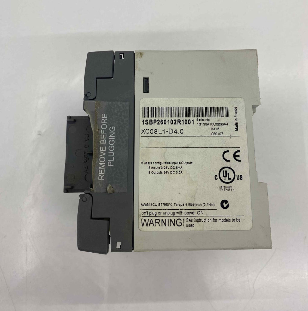 ABB XC08L1-D4.0 PLC