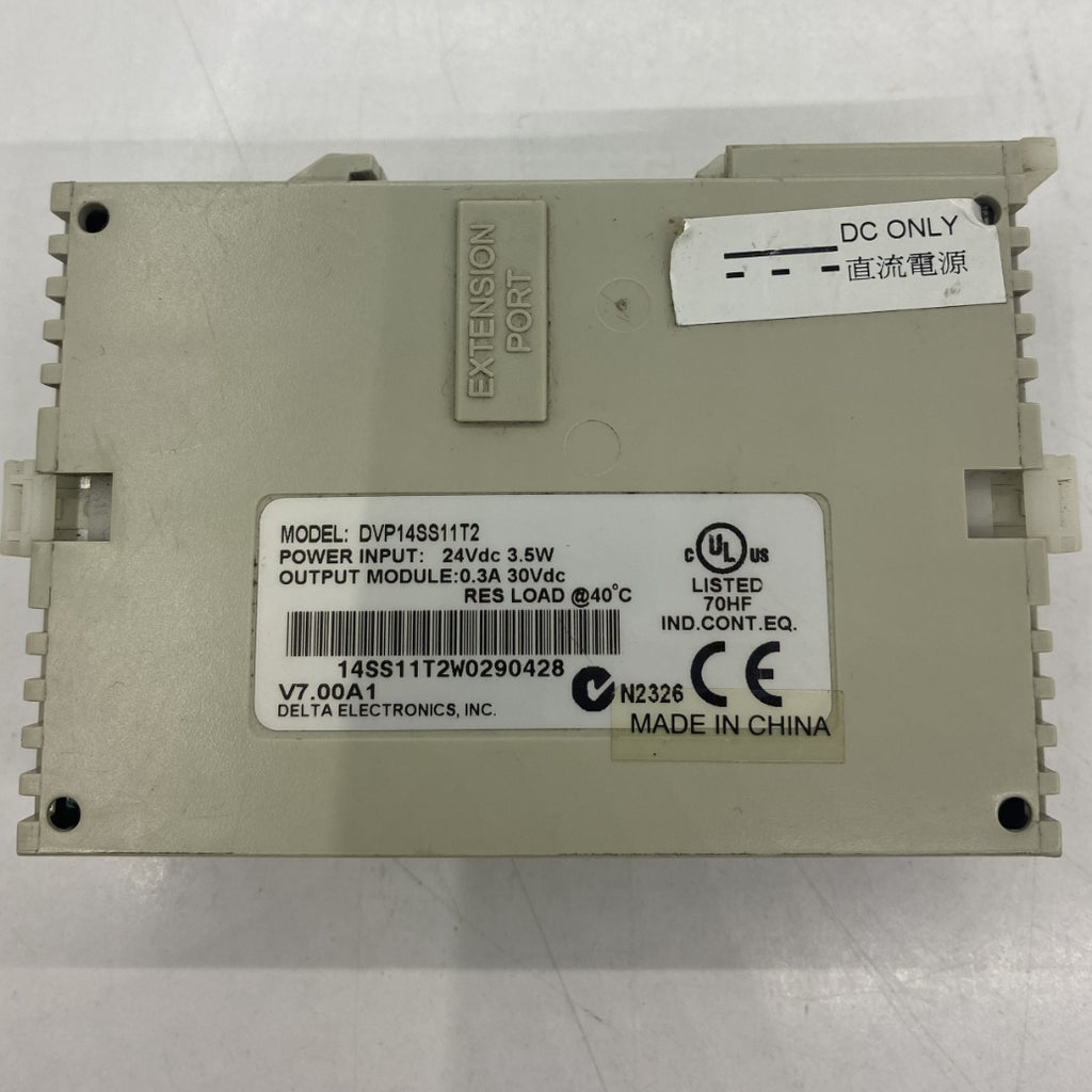 DELTA DVP14SS11T2 PLC