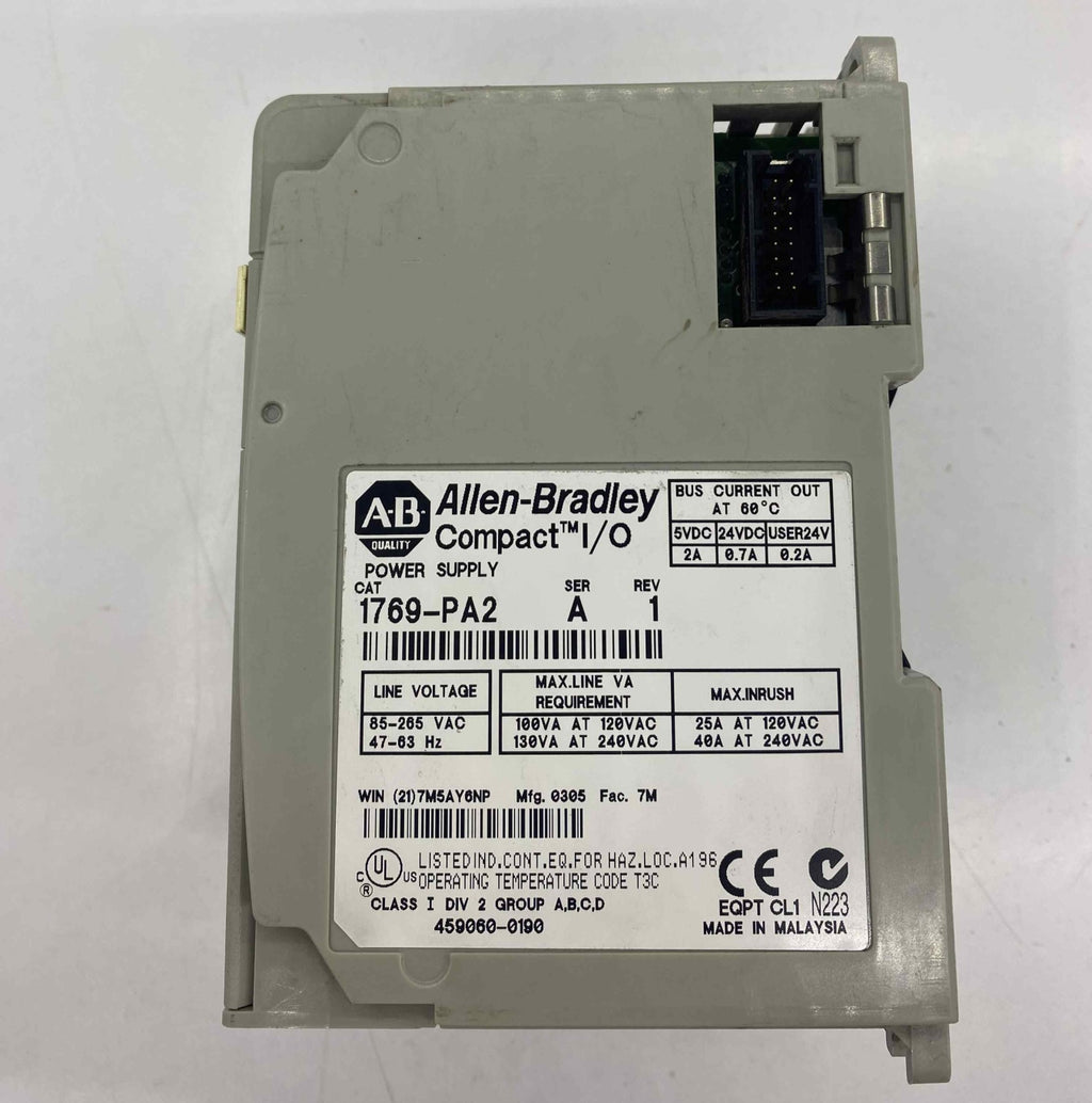 ALLEN-BRADLEY 1769-PA2 PLC