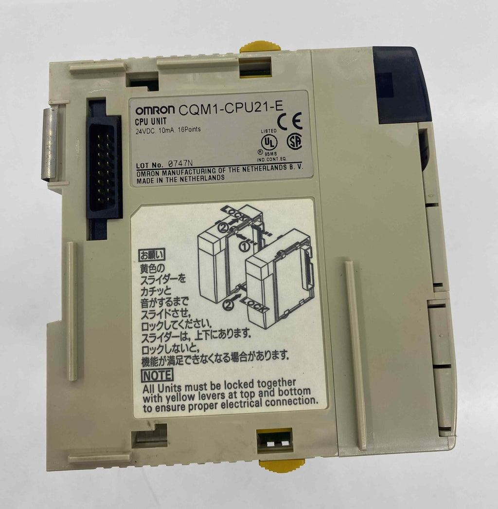 OMRON CQM1-CPU21-E PLC