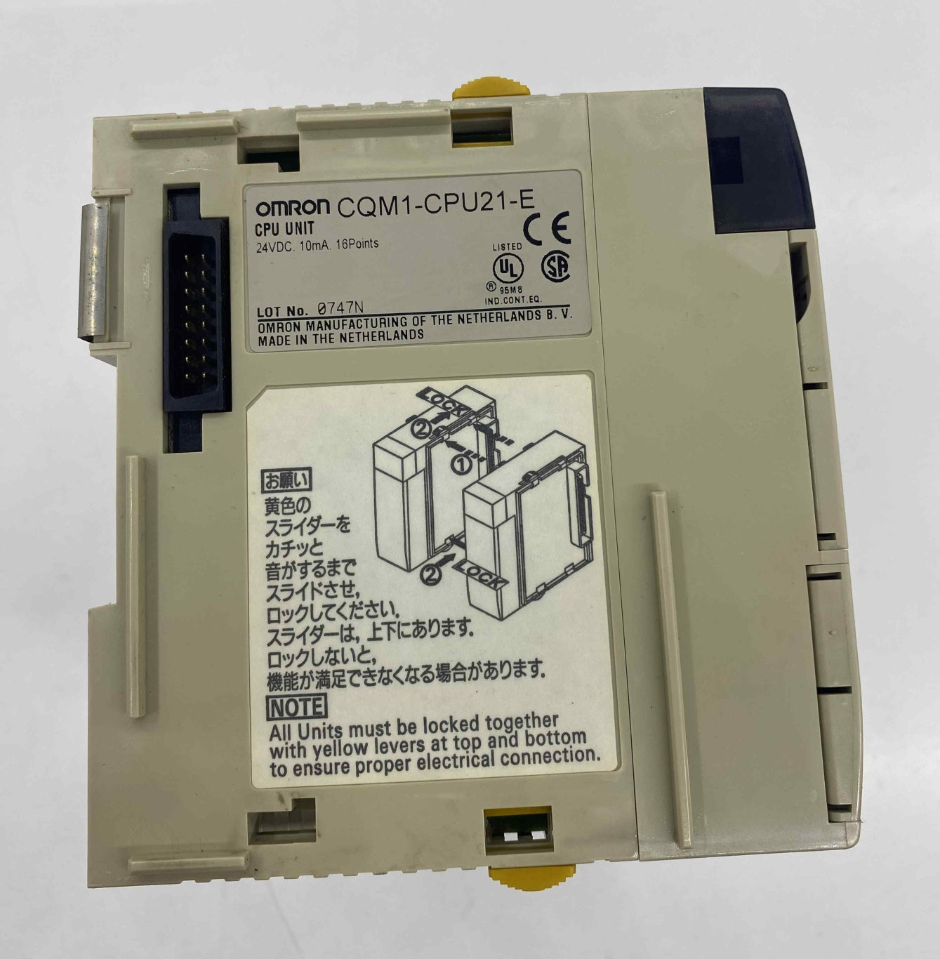 OMRON CQM1-CPU21-E PLC