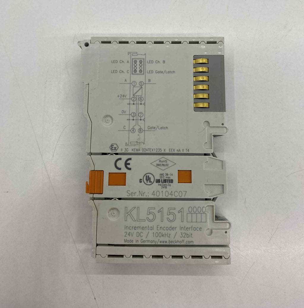 BECKHOFF KL5151 1-CHANNEL ENCODER INTERFACE