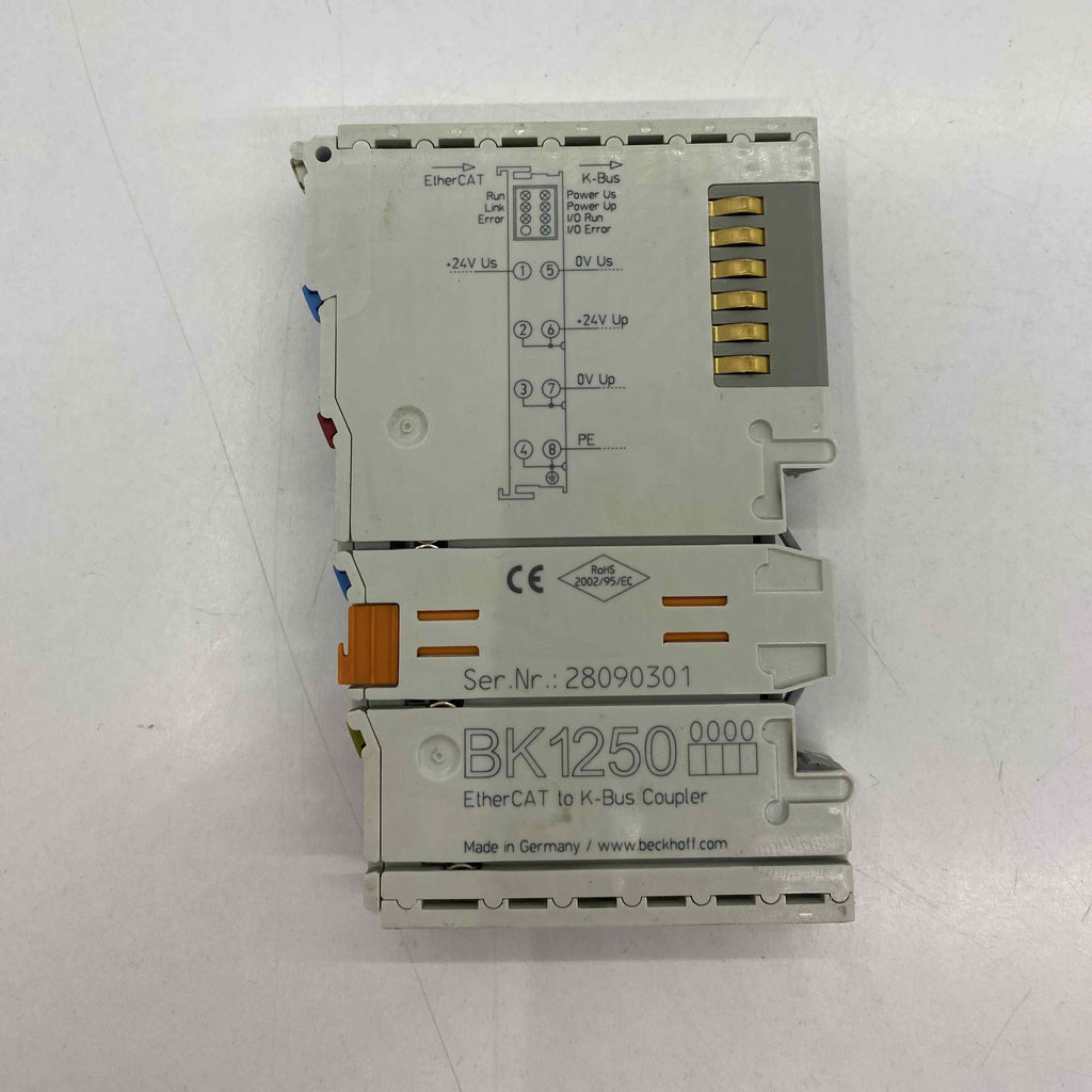 BECKHOFF BK1250 Compact coupler between EtherCAT Terminals and Bus Terminals
