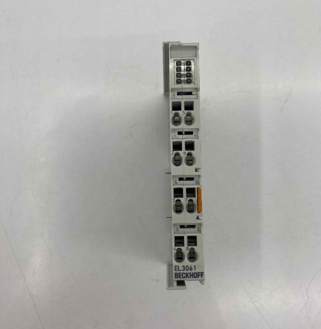 BECKHOFF EL3061 ANALOG INPUT MODULE