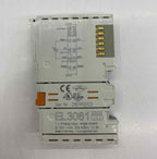 BECKHOFF EL3061 ANALOG INPUT MODULE