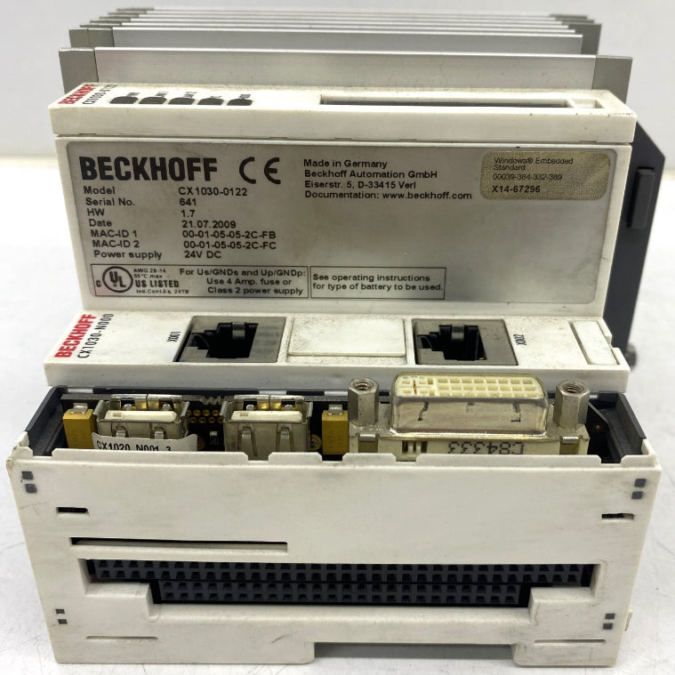 BECKHOFF CX 1030-0122 PLC