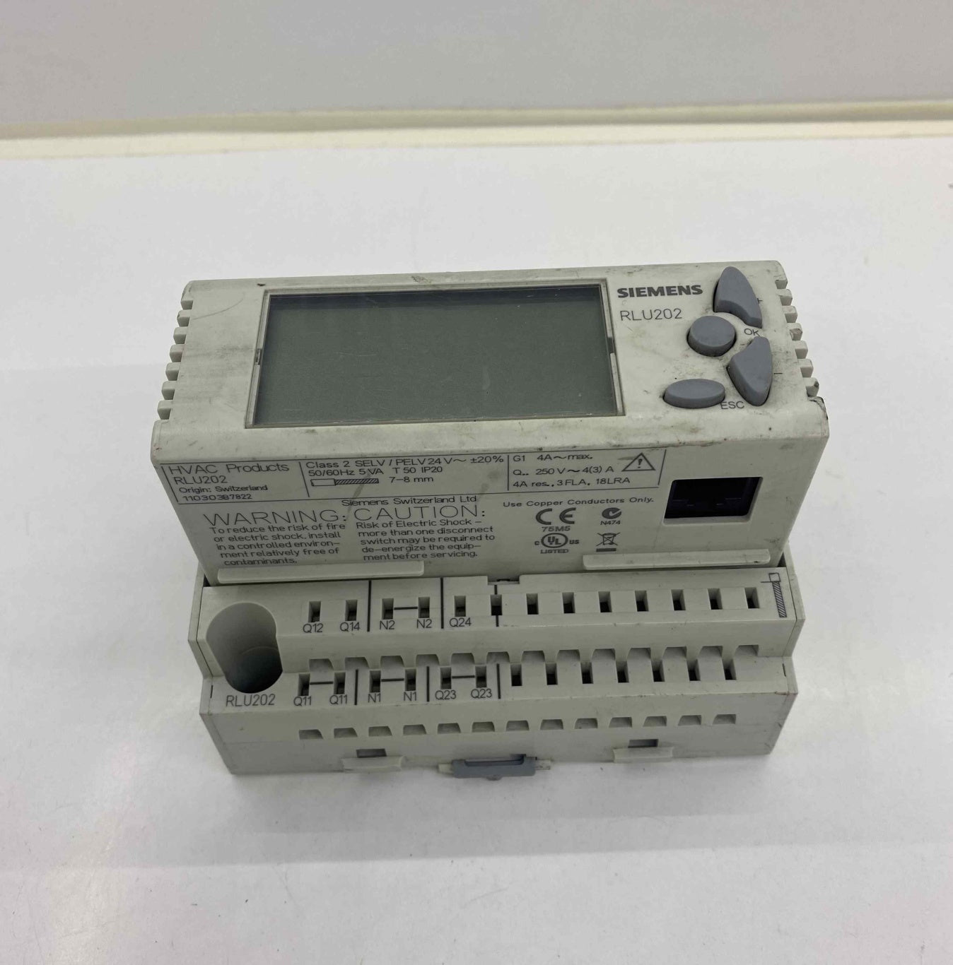 SIEMENS RLU202 PLC