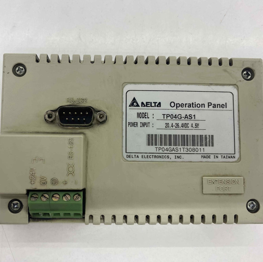 DELTA TP04G-AS1 EKRAN