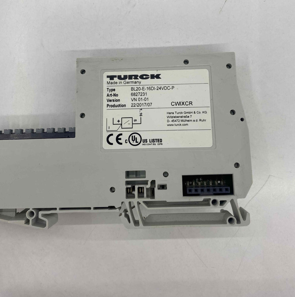 TURC BL20-E-16DI-24VDC-P PLC