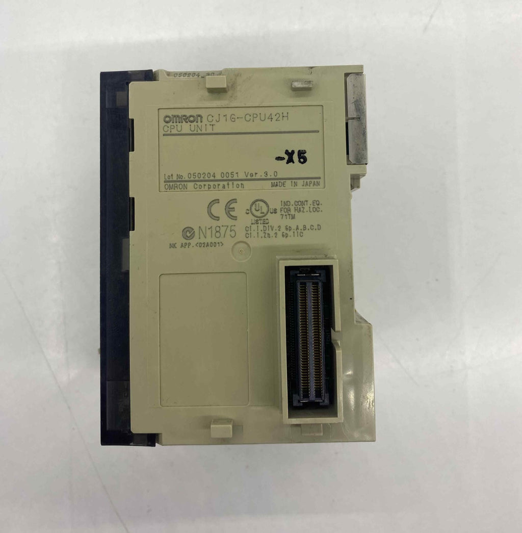 OMRON CJ16-CPU42H PLC