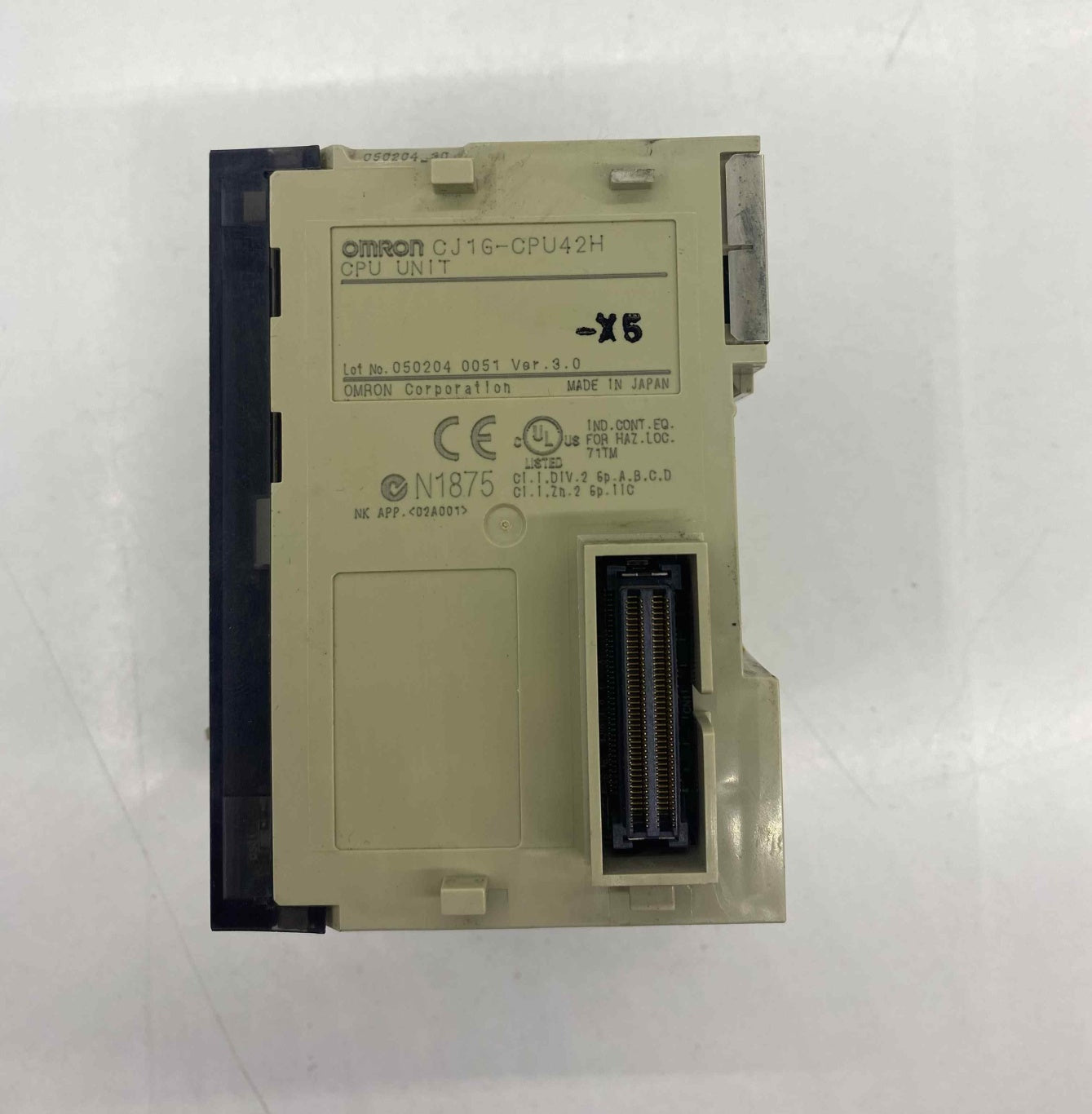 OMRON CJ16-CPU42H PLC