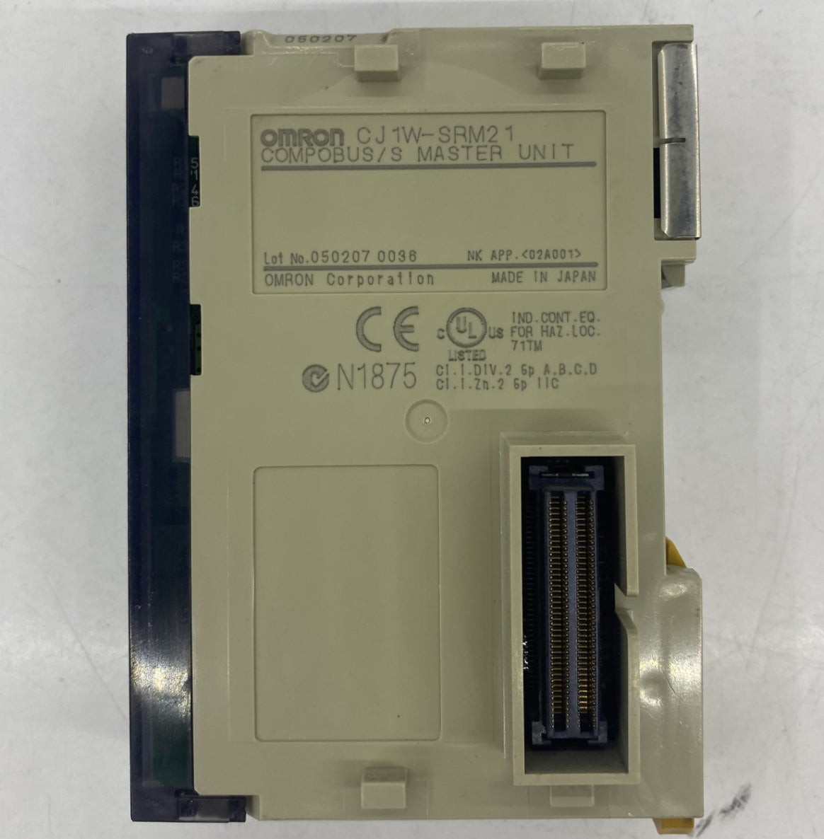 OMRON CJ1W-SRM21 PLC