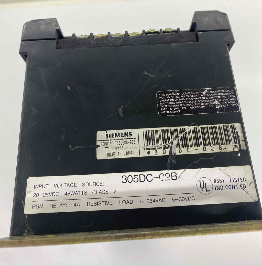 SIEMENS TI305DC-02B PLC TERMINAL BLOĞU