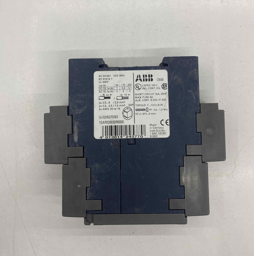 ABB 1SAR330020R0000 EMNIYET RÖLESI