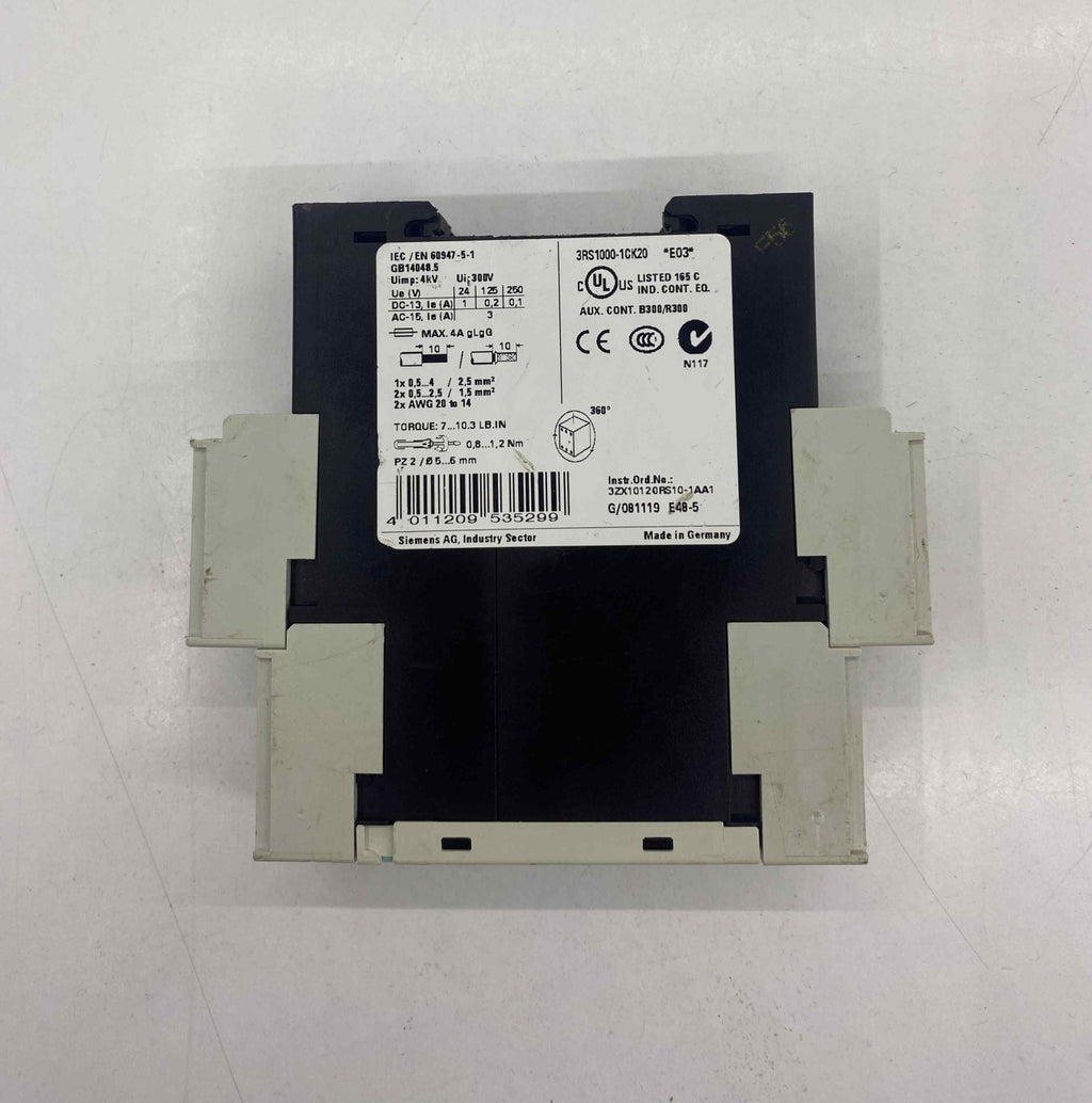SIEMENS 3RS1000-1CK20 EMNIYET RÖLESI