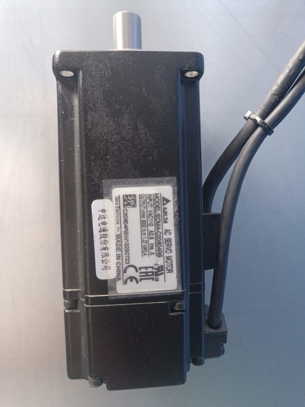 DELTA ECMA-C20604RS SERVO MOTOR