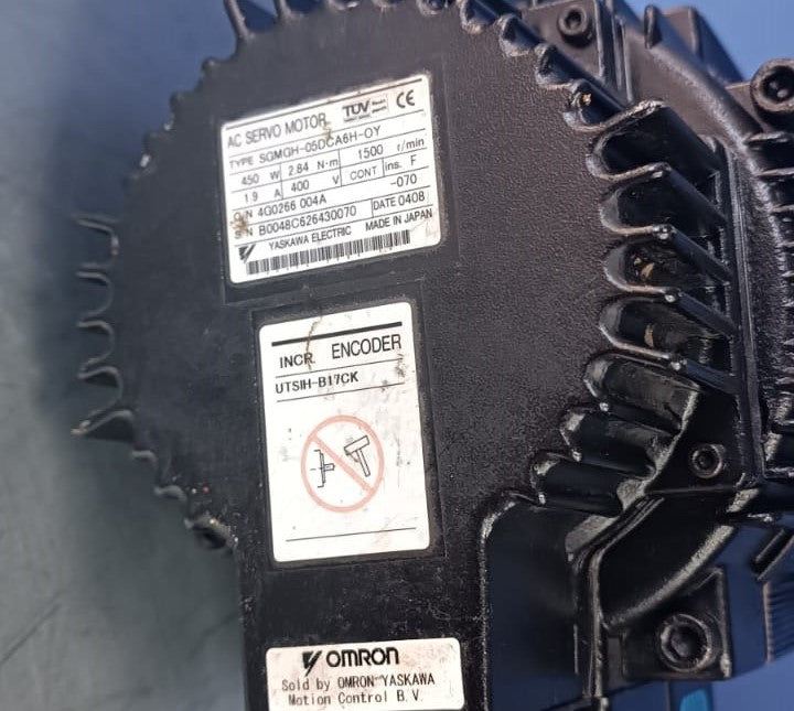 YASKAWA SGMGH-05DCA6H-OY SERVO MOTOR
