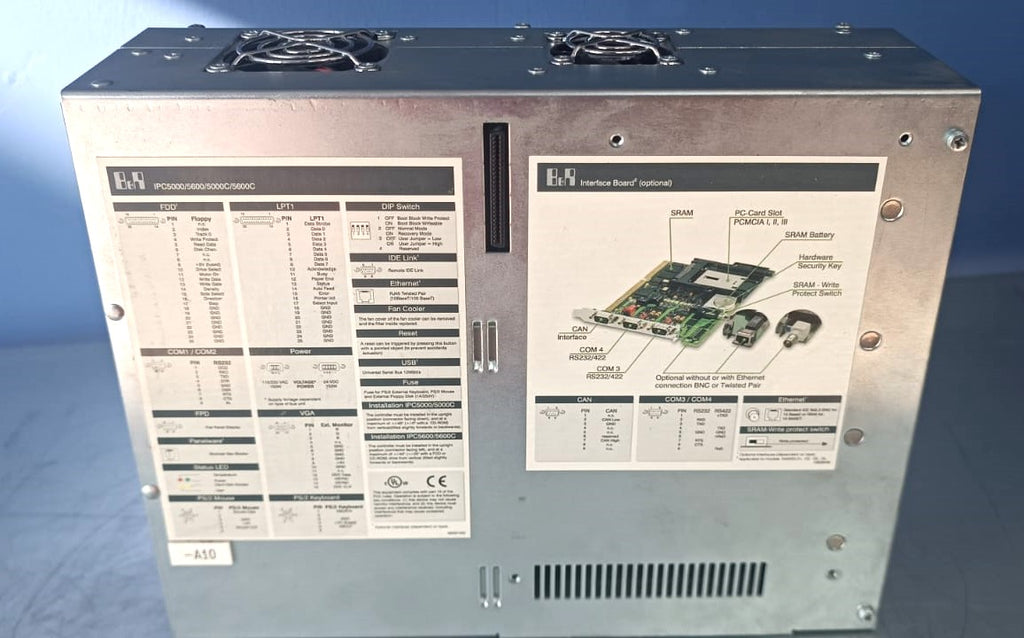 B&R 5C5001.11 5P50: CAMERIN-02 ENDÜSTIRIYEL PC