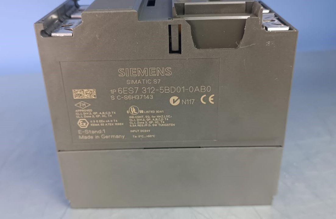 SIEMENS 6ES7 312-5BD01-0AB0 PLC