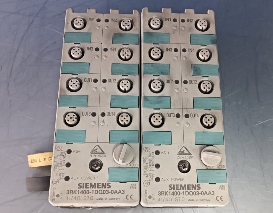 SIEMENS 3RK1400-1DQ03-0AA3 AS-I EMNIYET RÖLESI