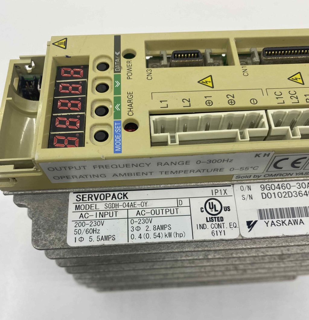 YASKAWA SGDH-04AE-OY SERVO SÜRÜCÜ