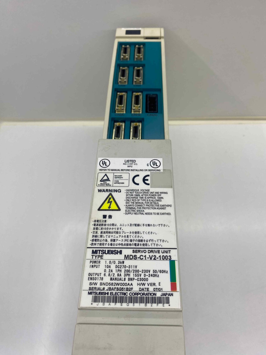 MITSUBISHI MDS-C1-V2-1003 SERVO SÜRÜCÜ