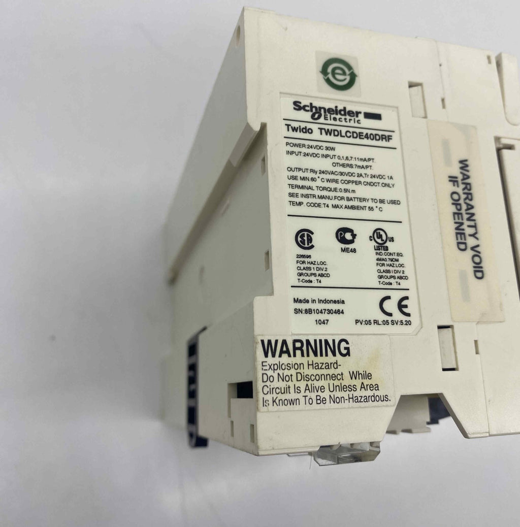 SCHNEIDER TWDLCDE40DRF PLC