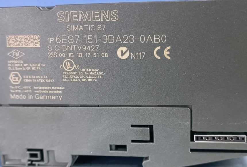 SIEMENS 6ES7 151-3BA23-0AB0 PLC