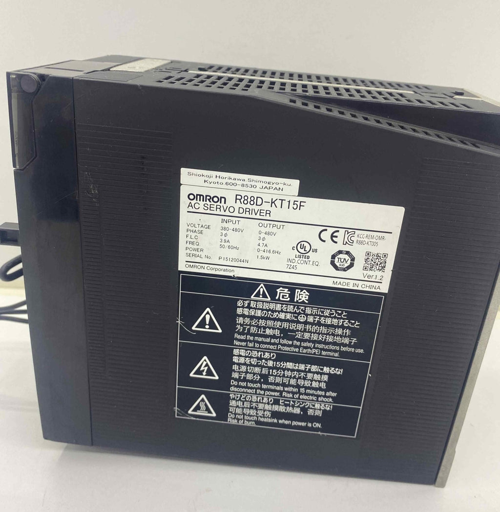 OMRON R88D-KT15F  SERVO SÜRÜCÜ