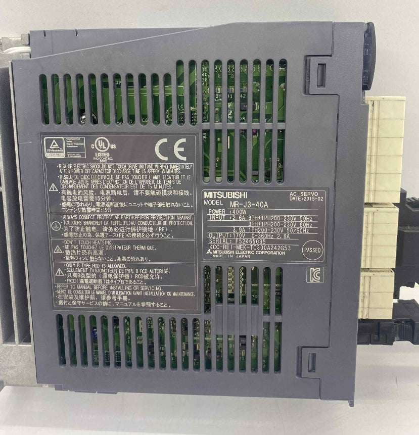 MITSUBISHI MR-J3-40A SERVO SÜRÜCÜ