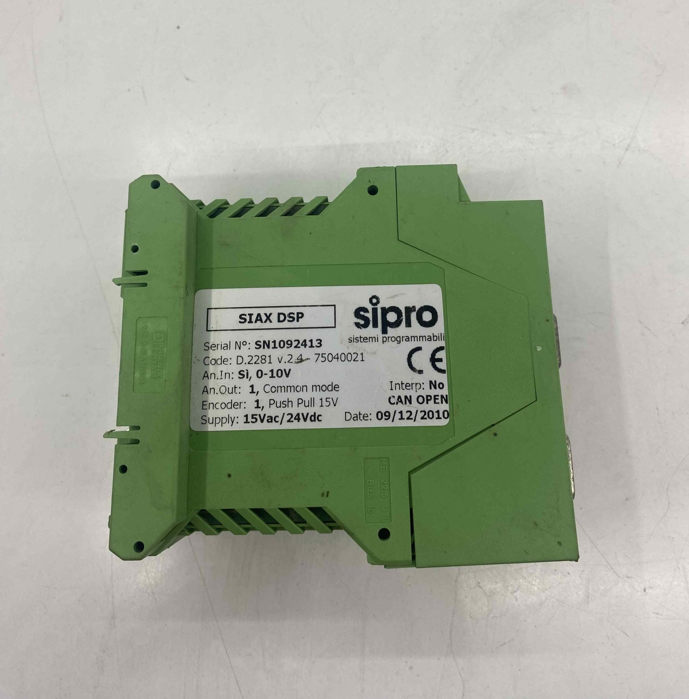 SIPRO SIAX DSP TWIN  D.2281 V.2.4 MODÜL