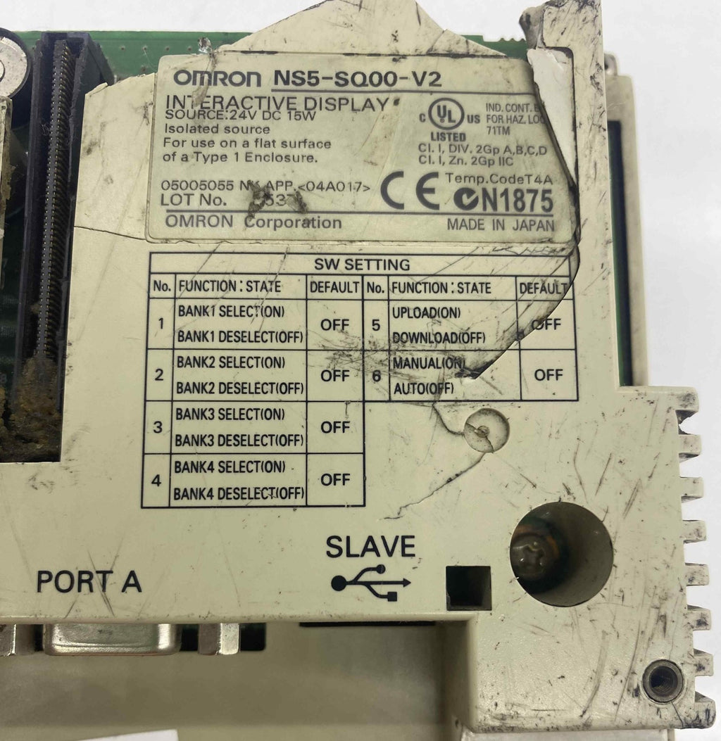 OMRON NS5-SQ00-V2 EKRAN