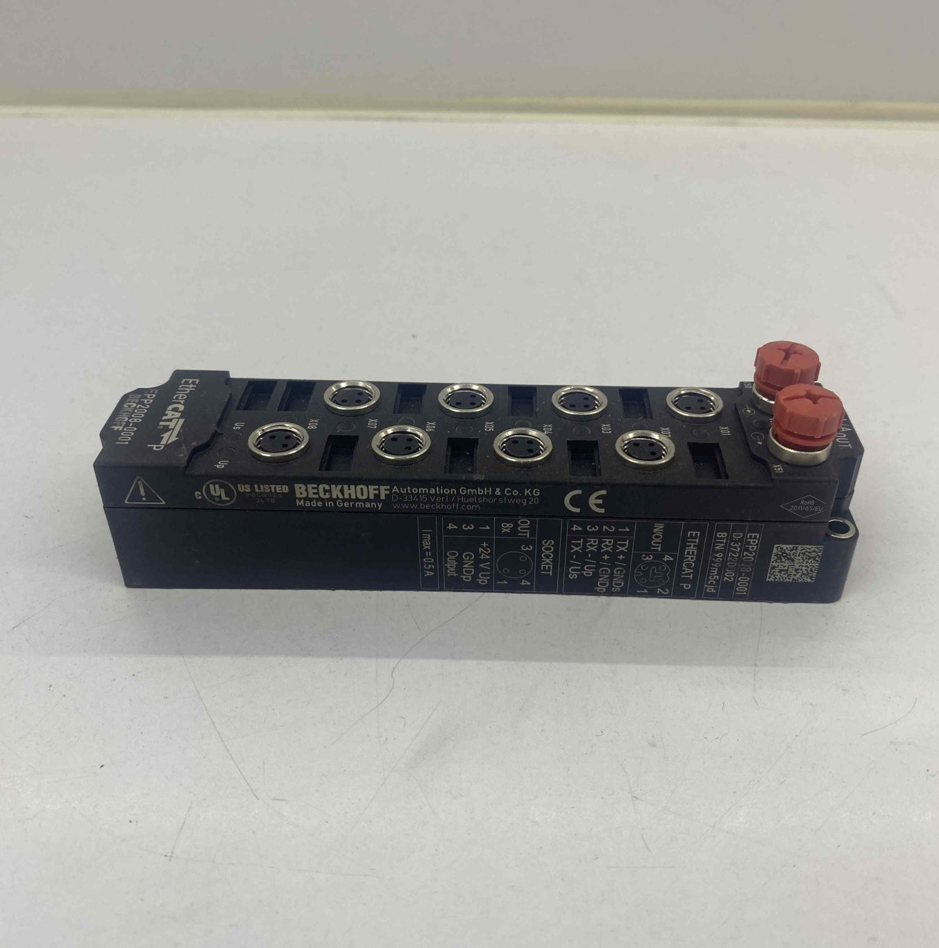 BECKHOFF EPP2008-0001 ETHERCAT