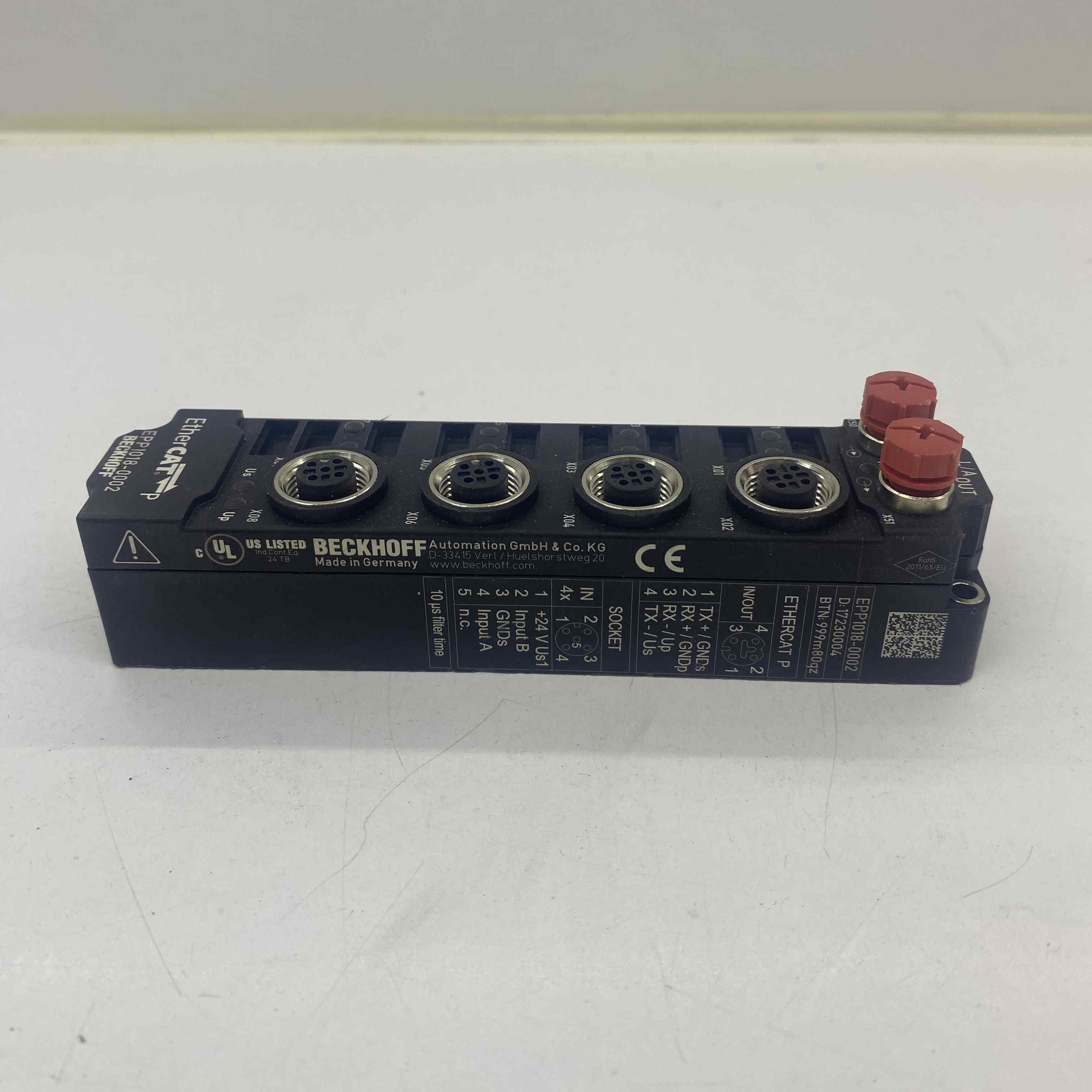 BECKHOFF EPP1018-0002 ETHERCAT