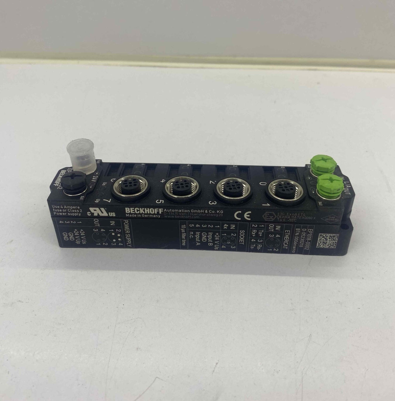 BECKHOFF EP1018-0002 ETHERCAT