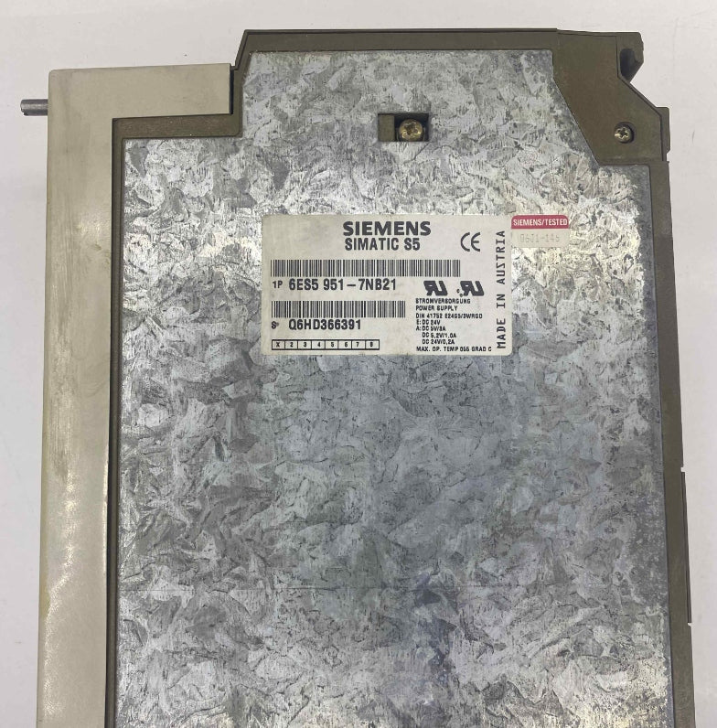 SIEMENS 6ES5 951-7NB21 MODÜL